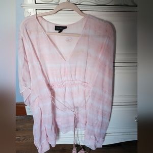 Lane Bryant Flutter Sleeve Top